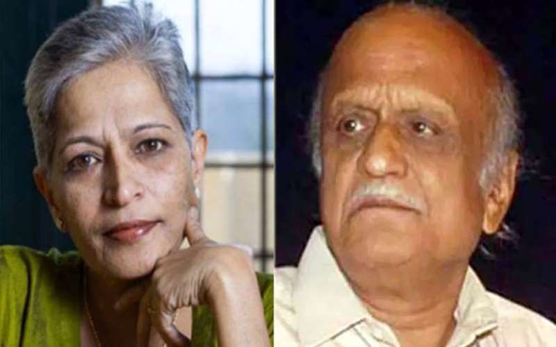 Gauri lankesh, mm kalburgi